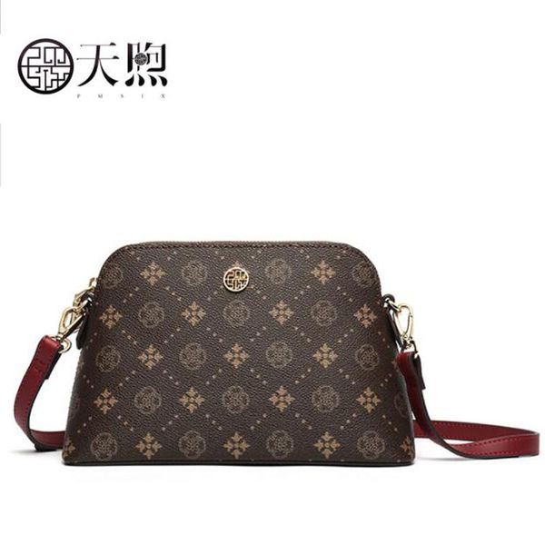 

2019 new fashion temperament shoulder messenger bag fashion vintage seashell bag