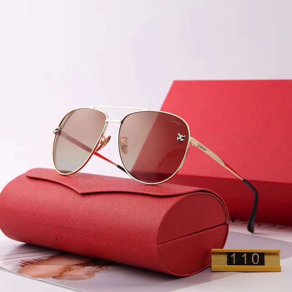 

summer men womens designer sunglasses fashionable sunglasses adumbral goggle driving glasses uv400 model 110 5 colors with box, White;black