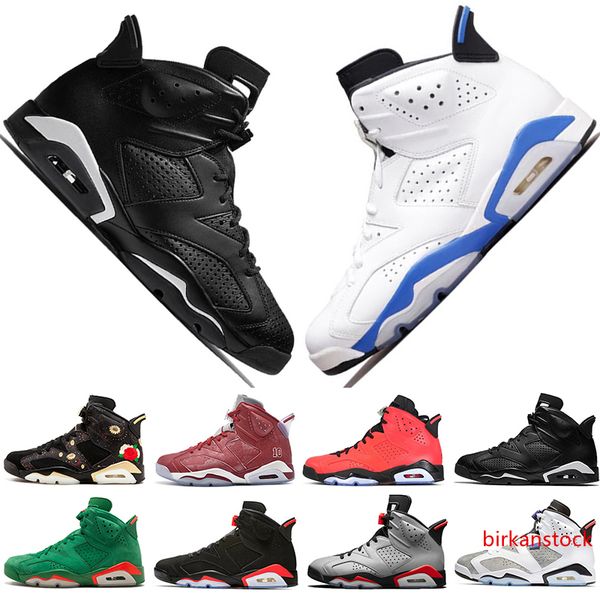 

горячие продажи 2019 бред vi 6 6s мужские ботинки баскетбола инфракрасные 23 3m reflective тинкер slam dunk cny пшеница мужчины спорт кроссо