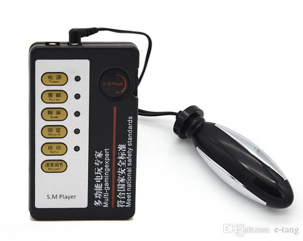 2019 Hot Bdsm Medizinisches Silikon Anus Anal Plug Elektroschock Kits Hintern Vaginal Plug Elektroschock Massage Sex Medizinisches Themenspielzeug für Schwule