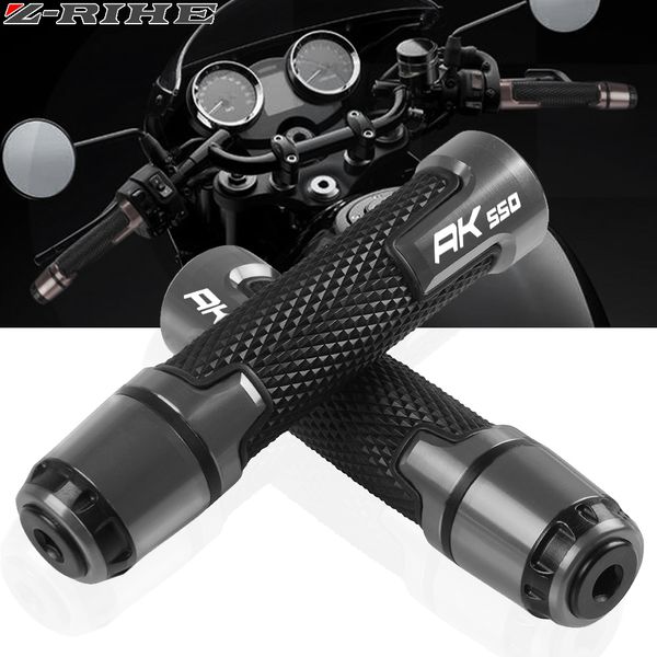 

for kymco ak550 ak 550 2017 2018 motorcycle accessories ak 550 knobs anti-skid scooter handle grips cnc 22mm bar hand handlebar