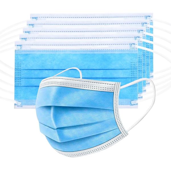 

disposable face masks disposable 3 layers dustproof mask facial protective cover masks set anti-dust mask for anti virus masks