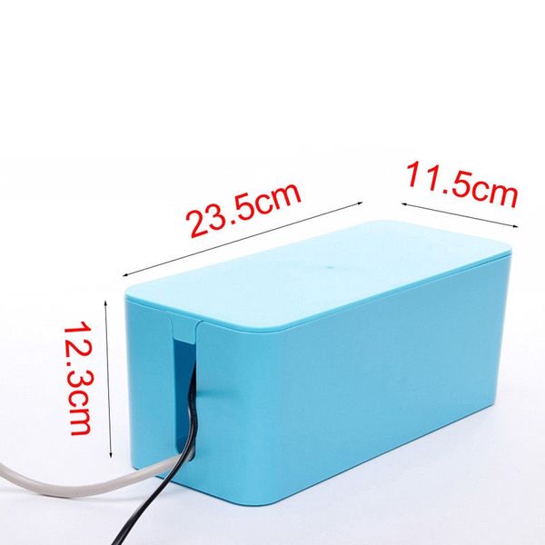 

cable management box cord organizer kit cover conceal hide wire plug boxes hogard other home storage organization
