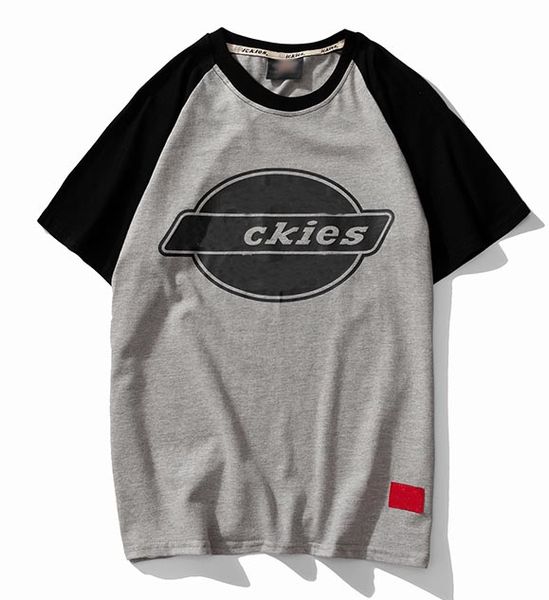 

продажа tide бренд класса люкс дизайнер colorblock футболки одежда улица хип-хоп тройники хлопок европа америка футболки досуг футболка, White;black