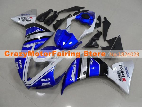 

новый abs литья под давлением мотоцикла пластиковые обтекатели комплекты, пригодный для yamaha yzf-r1-1000 2012-2014 12 13 14 обтекатель куз