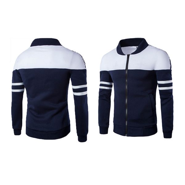 

куртка пальто моды для мужчин осень мужская одежда молния спортивная одежда пальто с длинным рукавом верхняя одежда пальто зимняя куртка муж, Black;brown