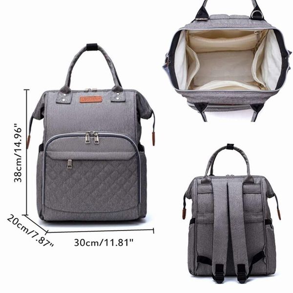 

new baby diaper bag large capacity travel nappy backpack nursing care baby bag waterproof nappy mummy maternity organize