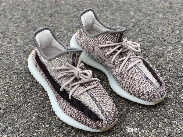 

authentic yey350 v2 zyon israfil asriel man running shoes kanye west 3m reflective women men designer shoes fz1267 with original box