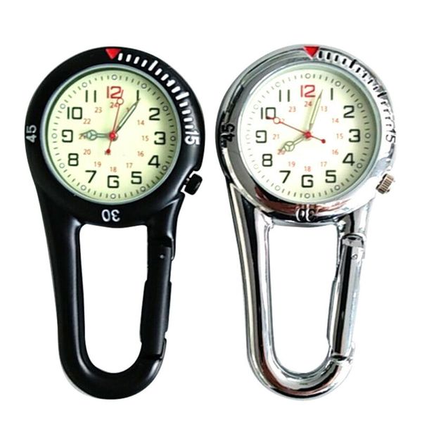 

fob clip carabiner pocket watch nurse fob medical sports watches vintage clock mountaineering sports equipment dropshipping