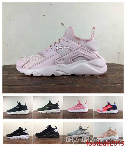 

new huaraches 4 iv running shoes for women, air huarache ultra br breathable mesh cushion sport sneakers eur 36-39