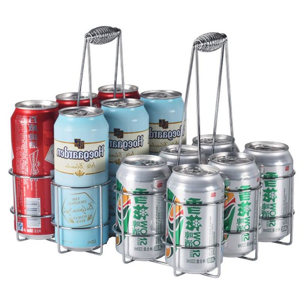 

bottle rack 25cm x 17cm x 35cm metal chromed for 6 bottles in color box