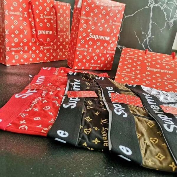 

Brand de igner men underwear men boxer breathable men underwear branded boxer logo underwear male boxer f02