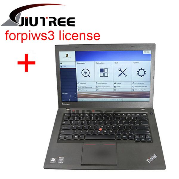 

vxdiag car diagnostic tool forporsche tester iii license with v37.25 software ssd 240g and forlenovo t440p laptop