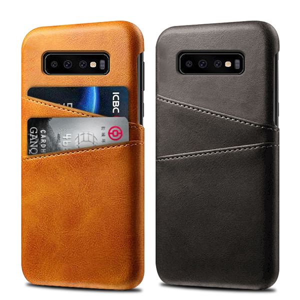 

Premium leather phone ca e for am ung galaxy 10 lite 10 10 plu lim protective cover for iphone x 7 plu with card lot