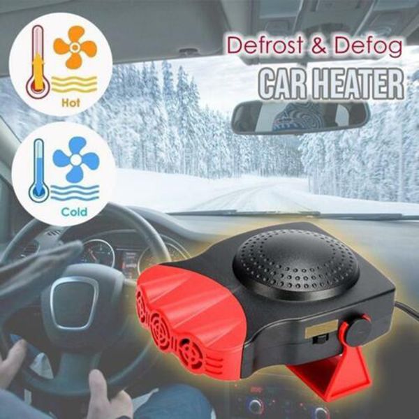 

defrost defog mini car heater electric fan windshield windows glass heated device v6