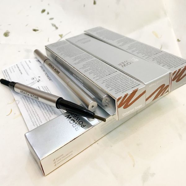 

New relea ed brand co metic brow powder univer al taupe hade univer al brow pencil double head eyebrow pencil quality