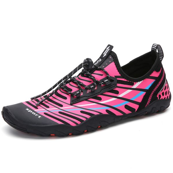 

summer barefoot shoes woman water shoes quick dry swimming diving socks upstream aqua men beach sandals outdoor sneakers