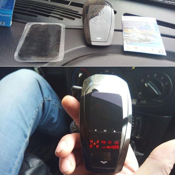 

electronic dog v10 auto warning device radar speedometer ultra-thin touch screen speed control voice alert car