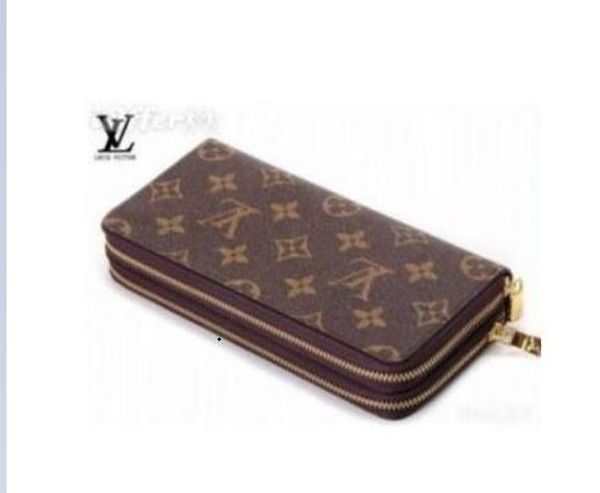 

2019 Louis Vuitton горячие Сумки женские Кошельки Мужские бумажник сцепления держатель карты натуральная кожа с коробкой a100