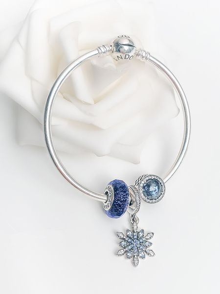 

friendships bracelets silver original 925 pandora bracelets bangle charm silver bracelet for women making jewelry gifts, Black