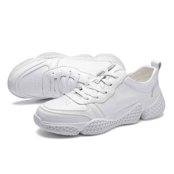 

woodtree men's shoes leather sneakers men's sneakers fashion casual shoes sale, Black