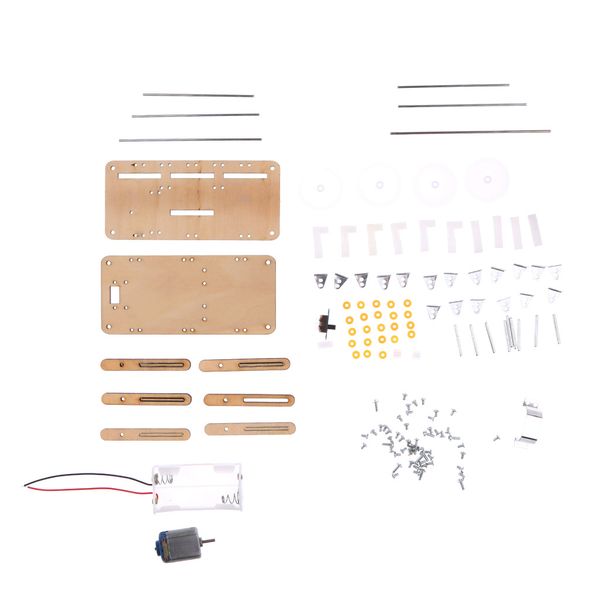 

electric robot model toy diy physical mini motor electrical circuit kits physics science experiments educational