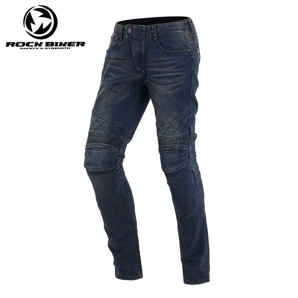 

for komine moto jeans motorcycle ride jeans leisure loose version with knee pads knight pants four seasons racing riding pants, Black;blue