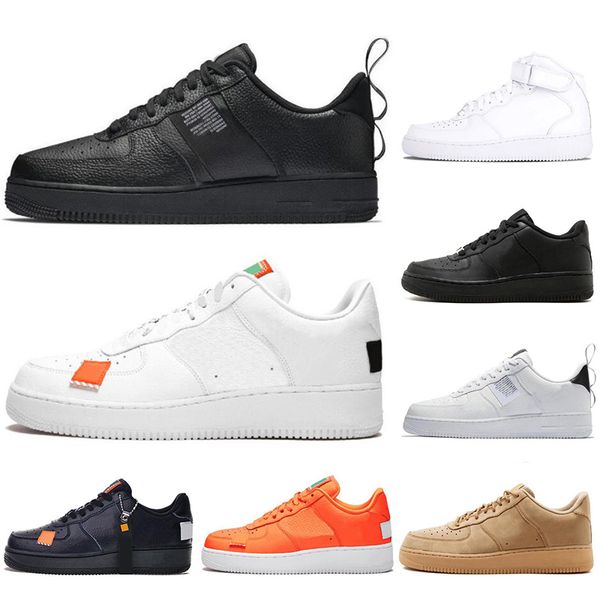 

dunk utility 1 running shoes new black white just orange wheat women men high low cut mens trainers sports designer sneaker skateboard shoe