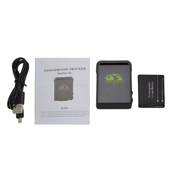 

mini size gps vehicles cars tracker device gps sms gprs sos for ios app w/ remote control built-in sensor new