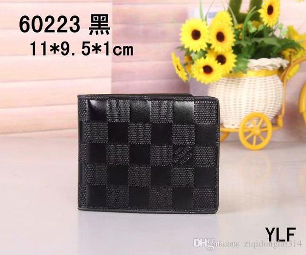 

2019 male genuine leather luxury wallet ca ual hort de igner card holder pocket fa hion pur e wallet for men hipping