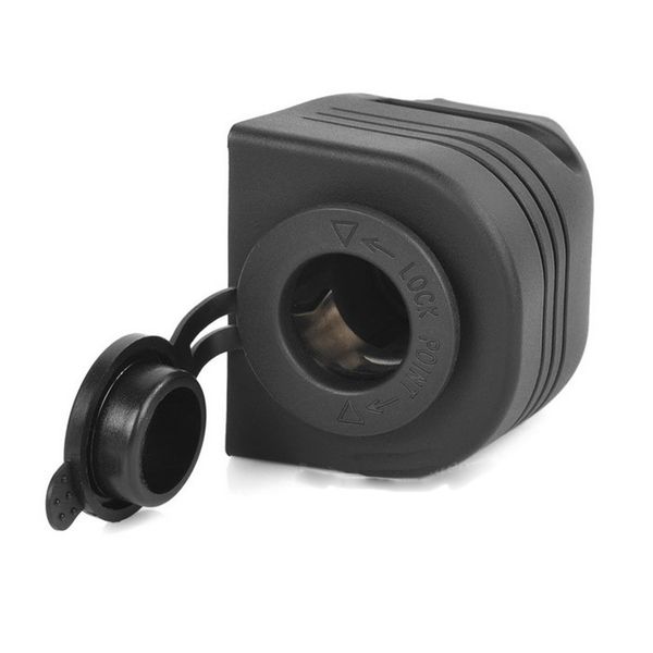 

diy 12-24v waterproof motorcycle car cigarette lighter socket power plug