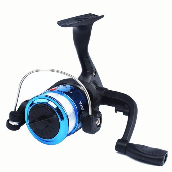 

practical fishing wheel fishing wheel 5color trolling reel spool gear seawater metal rocker reel durable portable