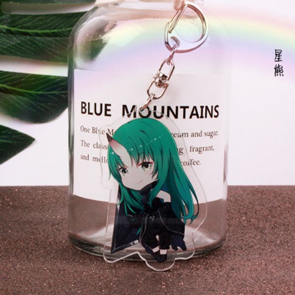 

arknights acrylic double layer sandwich pendant keychain, Silver