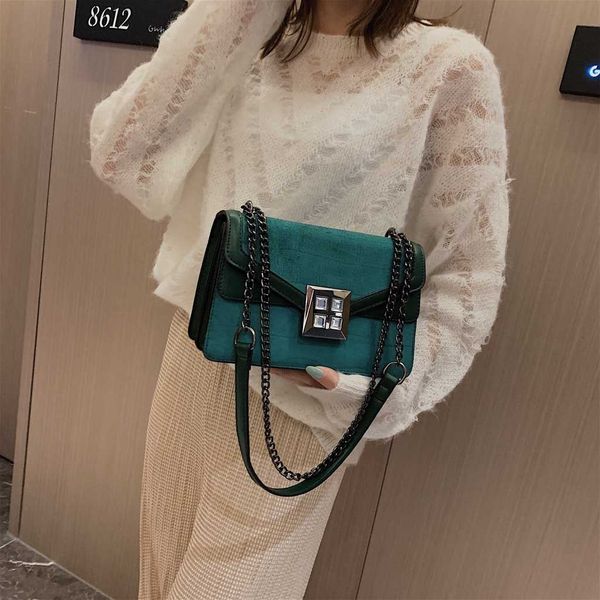

shoulder bags ladies women new matte stone pattern hasp shoulder bag temperament chain messenger bag bolsas de mujer