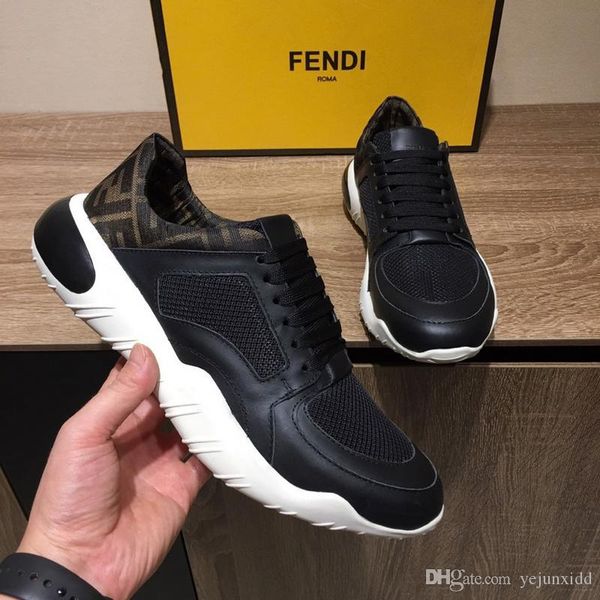 

top новый ff конструкторы носок обувь luxuries мужчины женщины high top эластичная ткань повседневный черный белый красный синий открытый za, Black