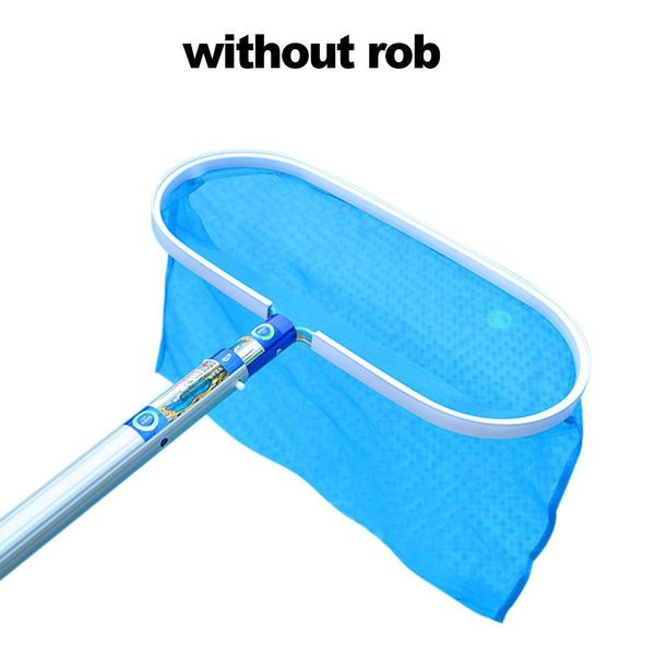 

durable strong water cleaning net swimming without rod pool pool, fish pond blue cleaning tools