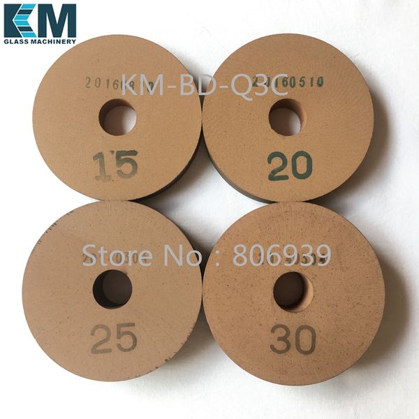 

bd 100x22(hole)-15/20/25/30(height)mm polishing wheels for glass final polishing wheel,shape edging machine