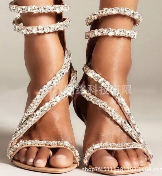 

women flat thong sandals candy color corss tied female bohemia lace up casual beach shoes ladies fashion footwear summer, Black