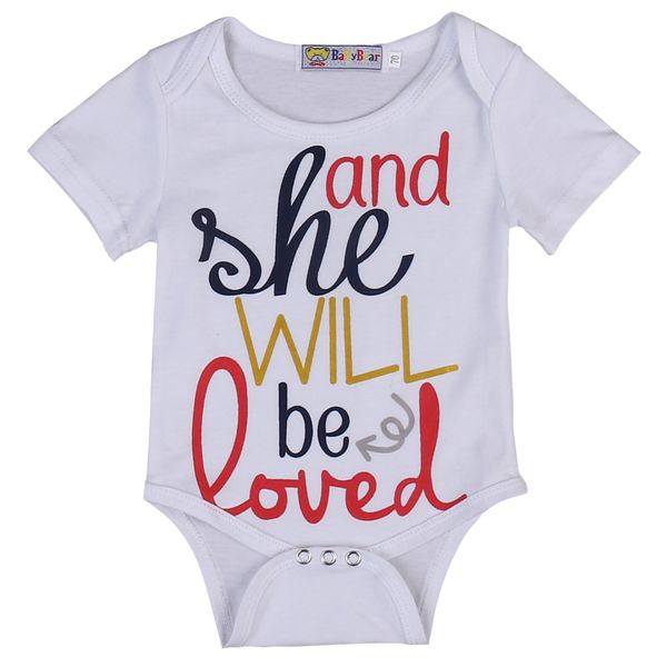 

2017 summer cotton newborn baby girl boy o-neck bodysuit white jumpsuit outfits sunsuit size 0-24m, Blue