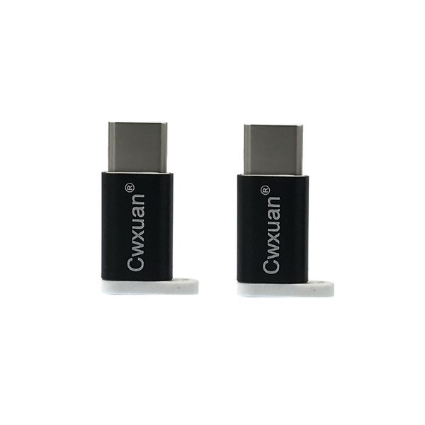 

cwxuan usb 3.1 type-c male to micro usb female adapter (2pcs