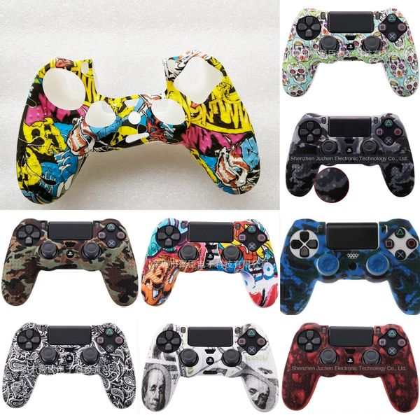 

am0g4 soft silicone skin gel cover case station sony ps4 for play controller