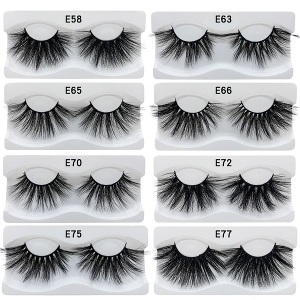

mink lashes eyelash packaging 25mm 3d makeup fake soft natural long thick dramatic false eyelashes extension beauty tools 15 styles