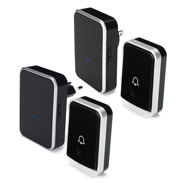 

bell ding dong indoor + outdoor button machine wireless dingdong doorbell