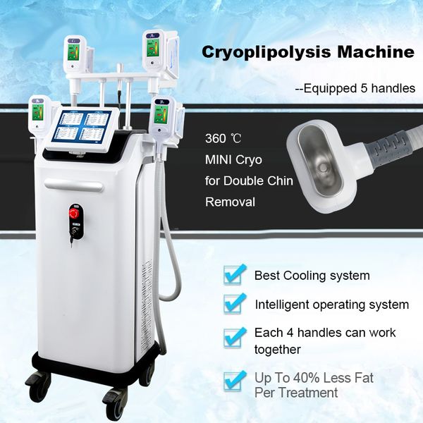 

cryolipolysis body shaping portable cryolipolysis fat reducing fat dissolving cryolipolysis fat ing machine 4 handles