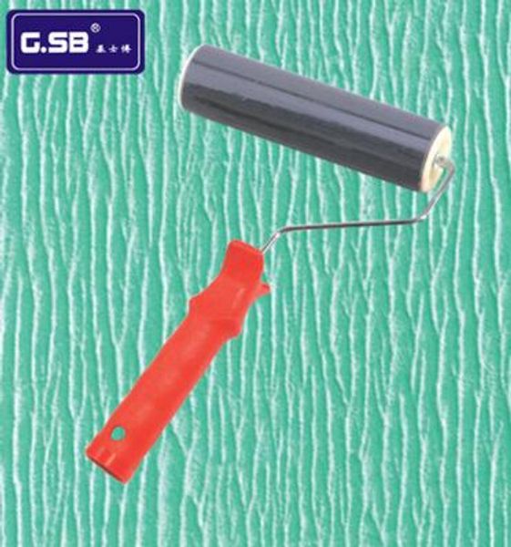 

7 inches hard plastic roller for decorative wall texture paint roller gsb tool