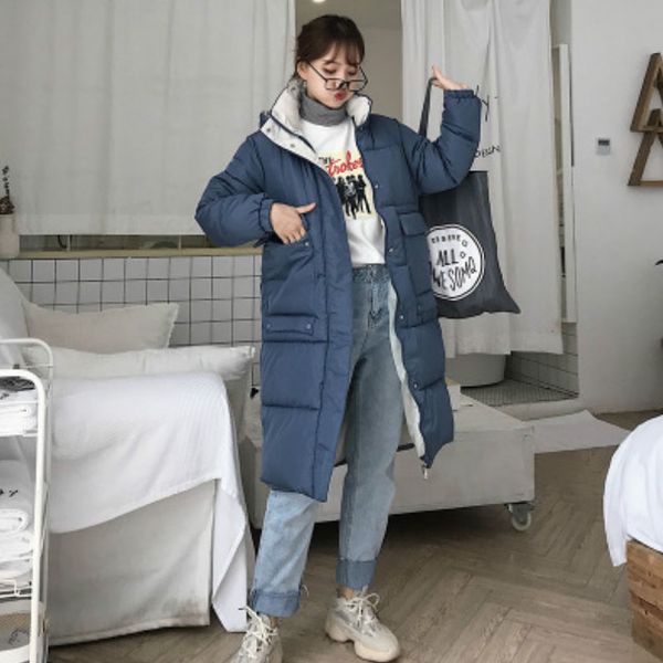 

womens designer windproof fashion keep warm thick jacket ladies brand casual long coat women ourerwear winter oversize coats, Tan;black