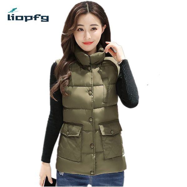 

2017 autumn cotton mackle ladies big size brand waistcoat warm vest fabric white, green, black, 5xl ms vest wm183, Black;white