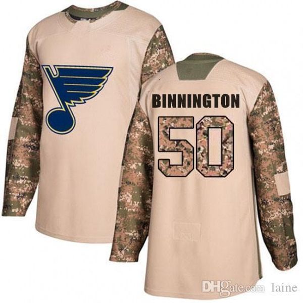 

st. louis blues 90 ryan o reilly 91 vladimir 10 schenn 50 binnington camo authentic veterans day stitched hockey jerseys, Black;red