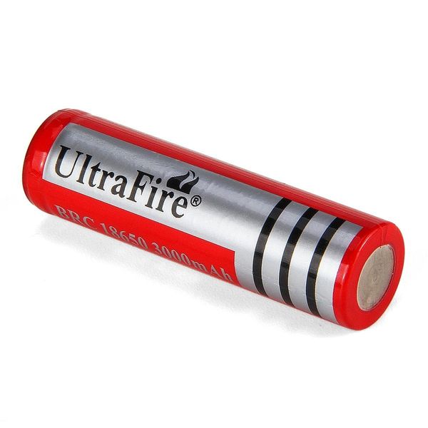 UltraFire 18650 3,7 V echte Kapazität 3000 mAh wiederaufladbarer Lithium-Ionen-Akku