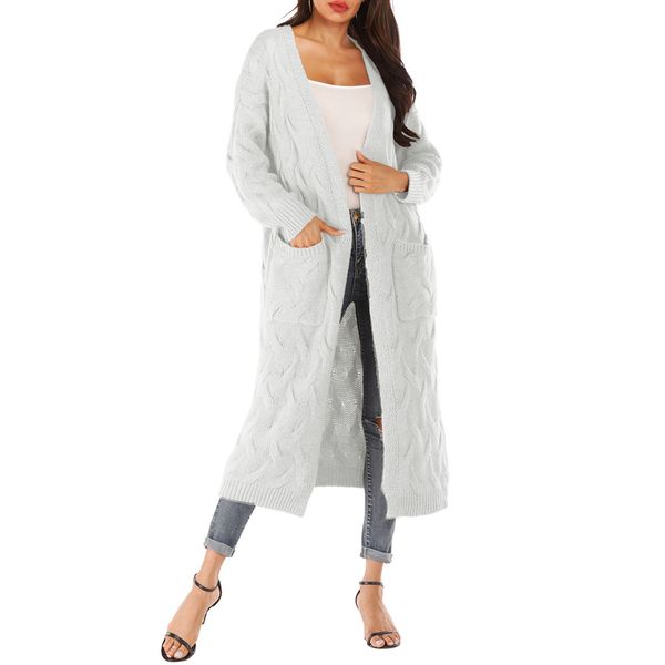 

oversized sweater women winter clothes cardigan women white knitted sweater long sleeve sweters sueter mujer invierno 2019